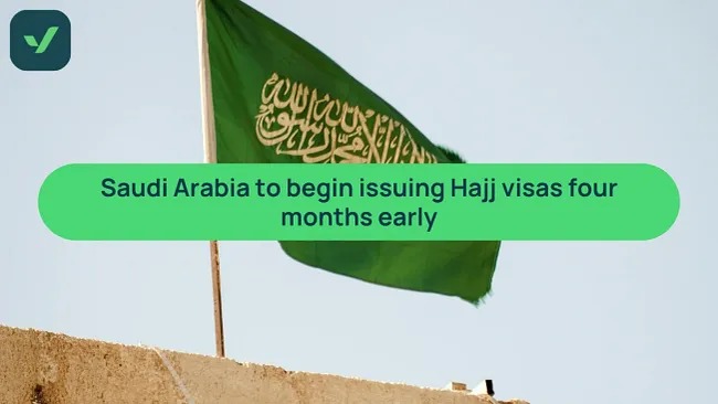 Saudi Arabia to begin issuing Hajj 2026 visas early | iVisa cover image