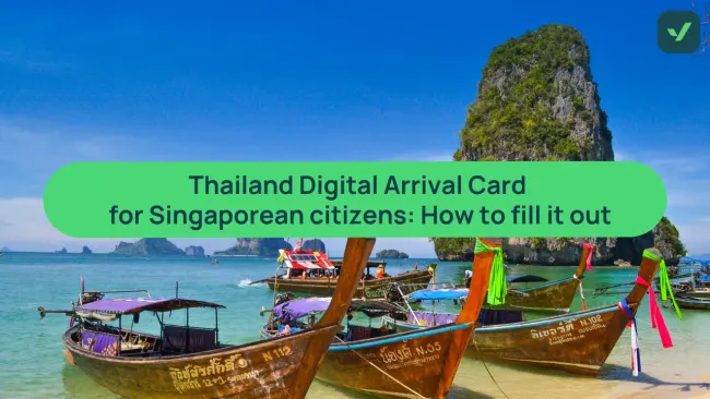Thailand arrival card help for Singaporean citizens cover image