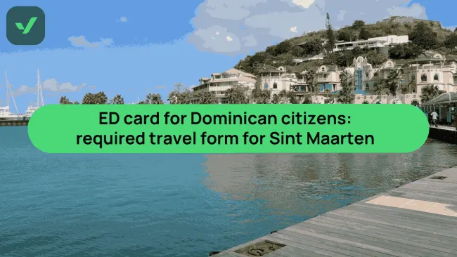 ED Card for Dominican Republicans to visit Sint Maarten | iVisa cover image