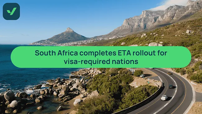 South Africa completes ETA rollout | iVisa cover image