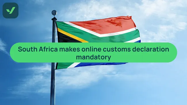 South Africa makes online customs declaration mandatory cover image