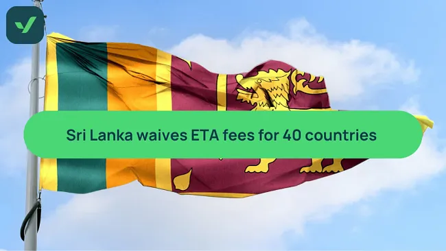 Sri Lanka makes tourist ETA free for 40 nationalities cover image