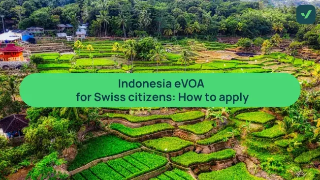 Indonesia eVOA for Swiss travelers: apply online with clear steps cover image
