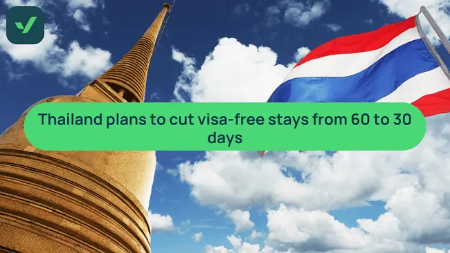 1Thailand to cut visa-free stays from 60 to 30 days | iVisa cover image