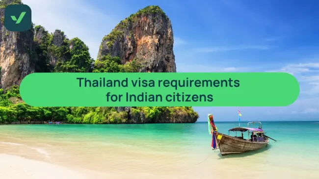 Thailand visa requirements for Indian Citizens (eVisa) cover image