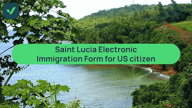 Apply for the Saint Lucia entry form as a US citizen | iVisa cover image