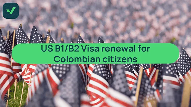US B1/B2 Visa renewal for Colombian citizens | iVisa cover image