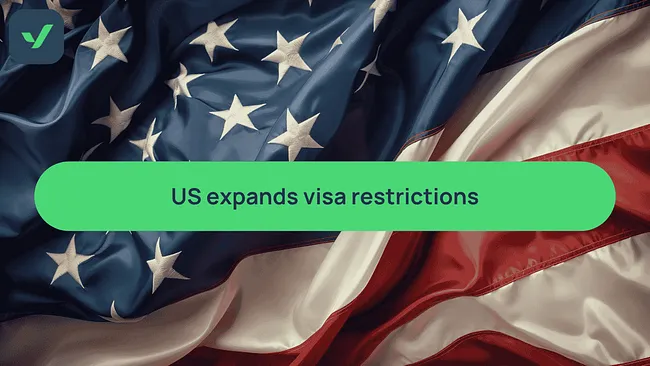 US expands visa restrictions for international travelers cover image