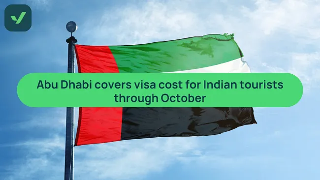 Abu Dhabi waives UAE visa fee for Indian travelers cover image