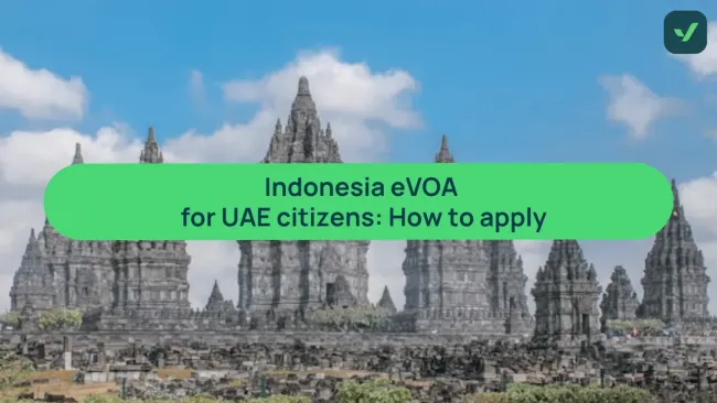 Best steps for UAE citizens to apply for the Indonesia eVOA cover image