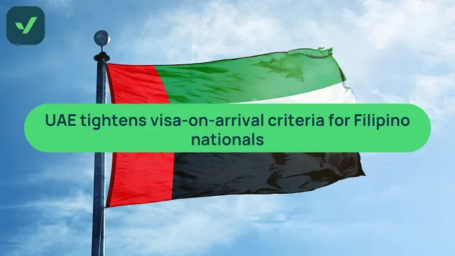 UAE narrows visa-on-arrival access for Filipino travelers cover image