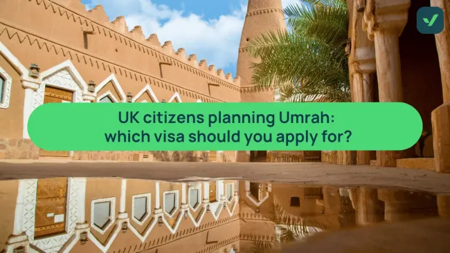 Best Umrah Visa option for UK citizens heading to Saudi Arabia cover image