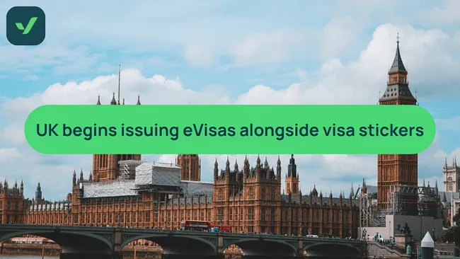 UK now issues eVisas with visa stickers | iVisa cover image