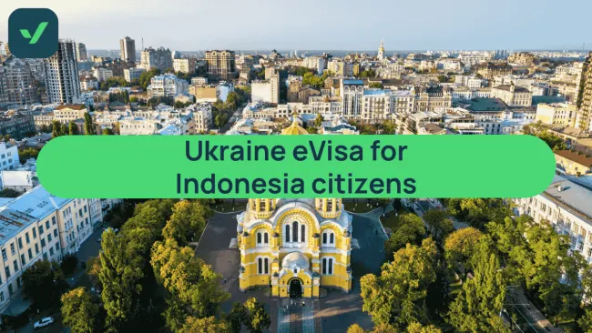 Ukraine visa for Indonesia citizens: Easy online application cover image