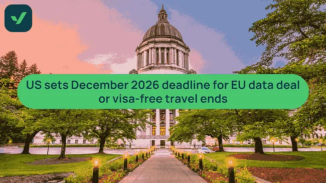 US-EU biometric deal 2026: Visa-free travel at risk | iVisa cover image