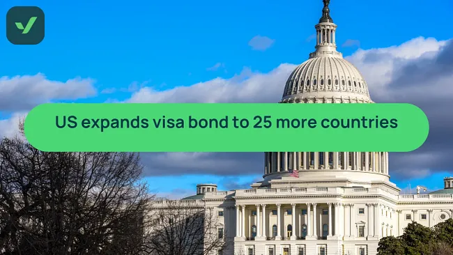 US expands visa bond requirement to 25 more nations | iVisa cover image