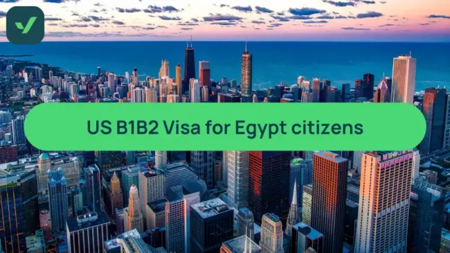 Simple US B1/B2 Visa from Egypt – Error-free & on time | iVisa cover image
