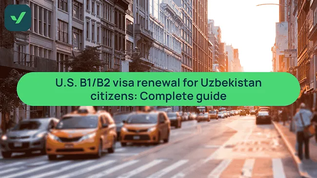 US B1/B2 Visa renewal guide for Uzbekistan citizens | iVisa cover image