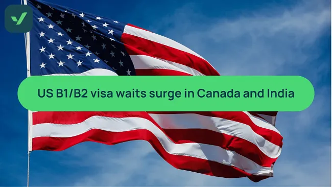 US B1/B2 visa waits reach 21 months in Toronto cover image