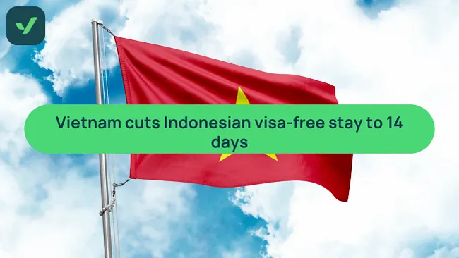 Vietnam cuts visa-free stay for Indonesians to 14 days cover image