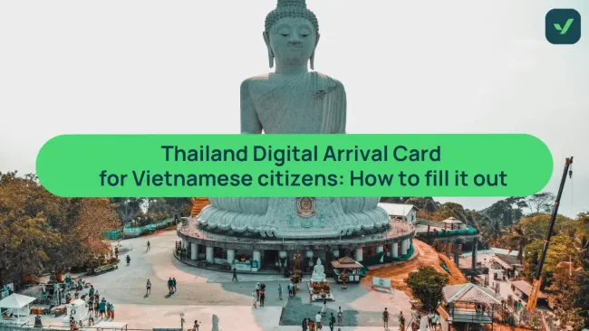 Thailand Digital Arrival Card for Vietnamese citizens: How to fill it out before you travel cover image